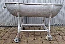 ältere 150 ltr. Kugelmulde Mengmulde Alumulde Metzgermulde Mengwanne