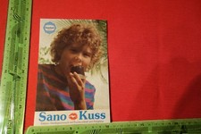 Alter Aufkleber SANOBUB Sano Kuss