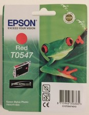 original epson T0547 Rot Red Tintenpatronen Epson Stylus Photo R800 R1800