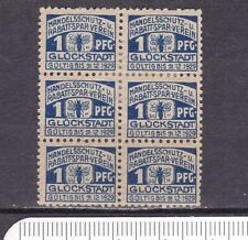 Rabattmarke Glückstadt 1929 Handelsschutz Sparverein Biene Siegelmarke    ...f4