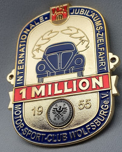 Plakette millionen käfer - plakette,