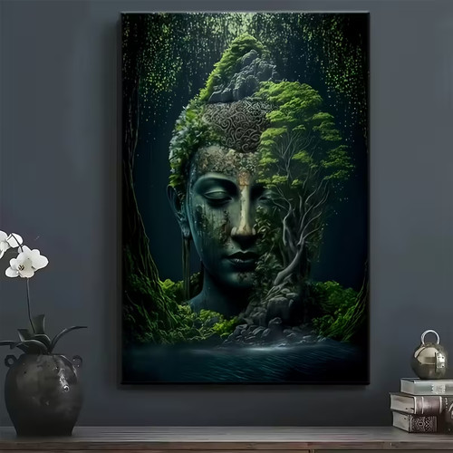 Leinwanddruck buddha - leinwanddruck,