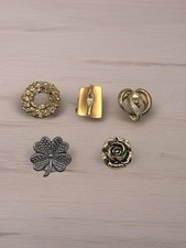 Dress Und Schal Clips Vintage