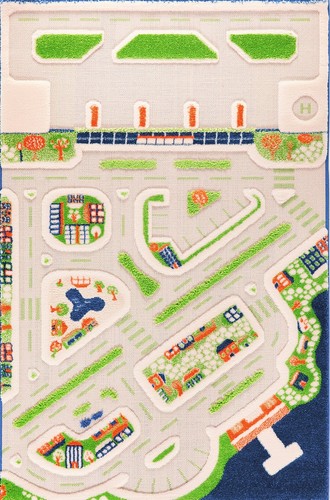 Port city blauer 3d - city,