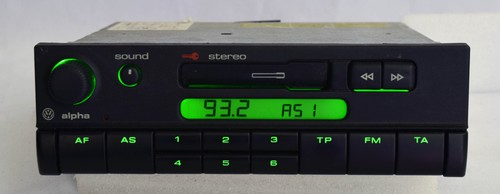 Alpha iv kassettenradio - vw,