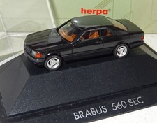 Herpa Mercedes-Benz BRABUS 560 SEC PC+VP 1:87 (2_5_3)