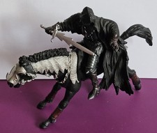 PAPO 38901 Gesichtsloser Reiter mit Pferd - PAPO Fantasyworld von 2002