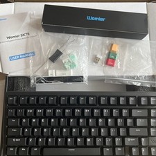 Womier SK75 RGB | Mechanische Tastatur (75%) | Bluetooth + Kabelgebunden