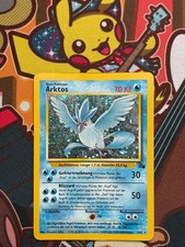 Arktos Holo 2/62 Fossil deutsch Pokemon Karten Good