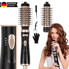 NEU 3 in 1 Föhnbürste Rotierend Stylingbürste elektrisch Haarstyler Lockenstab
