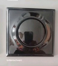 Busch Jäger  Taster    Impuls  Tastschalter mit Abdeckung Brilant Schwarz 