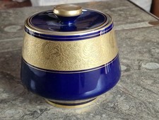 vintage Dose echt Cobalt blau