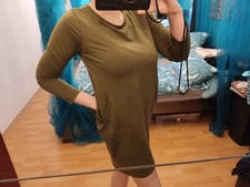 Ballonkleid Khaki M S