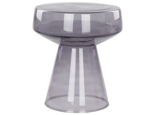 Beistelltisch rauchglas grau - rauchglas,