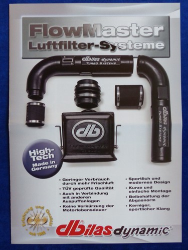 Dbilas flowmaster luftfilter - flowmaster,