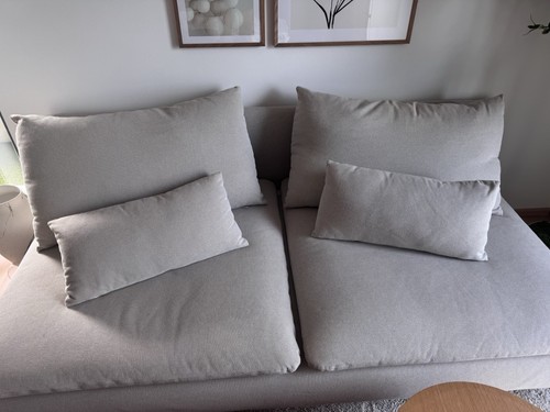 Ikea sofa sitzer - ikea, beige