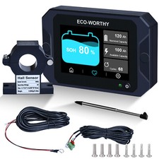 9-80V LCD Anzeige Volt Batterie Monitor kapazitäts Digital Voltmeter Analysator