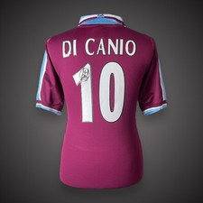 West Ham United signiertes Shirt von Paolo Di Canio mit Coa £199