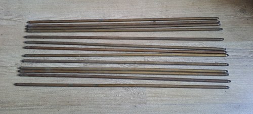 Vintage messing teppichstangen - messing,