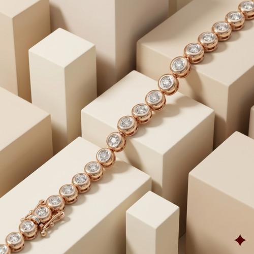 Goldarmband mit diamanten - goldarmband,