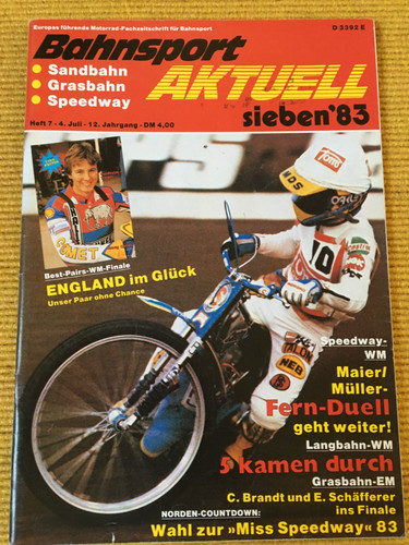 Bahnsport aktuell speedway - aktuell,