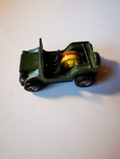 Jeep Police Metall grün Darda Motor Serie 10 W-Germany