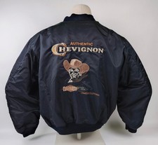 Chevignon Jacke Bomberjacke schwarz Gr. XXL (XL) Western Wear Conquest vintage