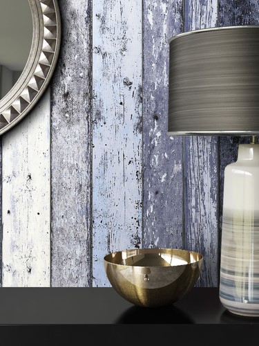 Newroom vliestapete blau - newroom,