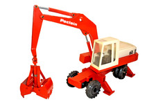 Gescha Metallmodell Baumaschine 2896 Radbagger Poclain 90 1:50 Excavator