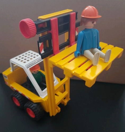 Playmobil gabelstapler gelb - playmobil,