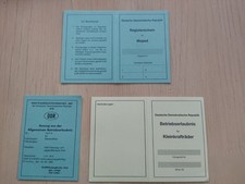 Simson Papiere 6 stück s 51