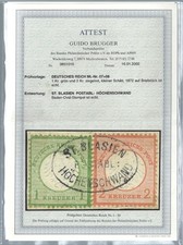 P) DR Mi 7+8 auf ∆ mit