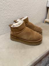 UGG Mini Plateau, Chestnut
