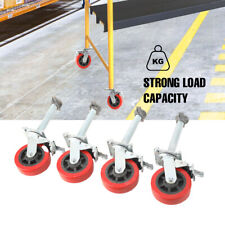 4x Gerüstrollen Set 150mm