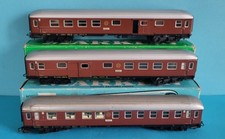 2 x Märklin H0 # 4031 + 1 x 4030  Personenwagen SJ