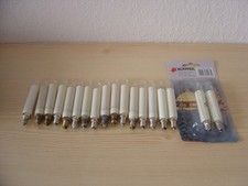 18 Stück Schaftkerzen (Ersatzlampen) für Lichterketten, Lichterbögen, Schwibböge