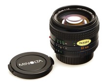 Minolta Standard MD Rokkor 1.2