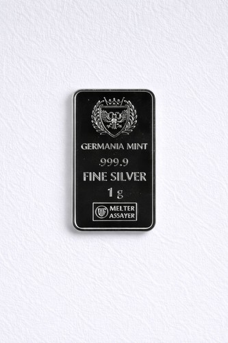 Silberbarren germania mint - 1g,