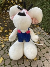 diddl maus stofftier groß Circa 100 cm mit großen Ständer Und 10 Diddlfiguren