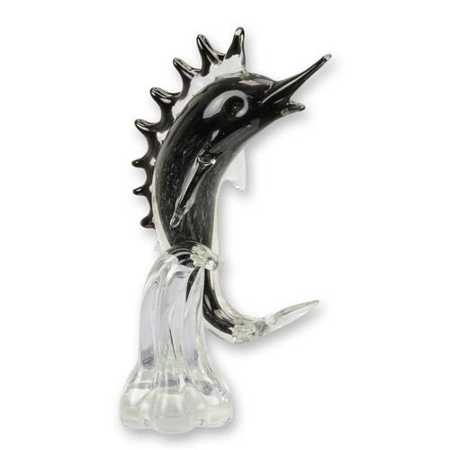 Glasfigur marlin - glasfigur, im