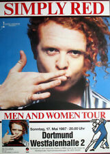 SIMPLY RED - 1987 - Plakat -