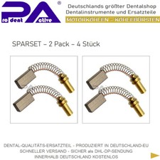 KaVo® INTRA K-LUX 190F Motorkohlen - Kohlebürsten SPARPAKET – 2 SET`S - 4 STÜCK