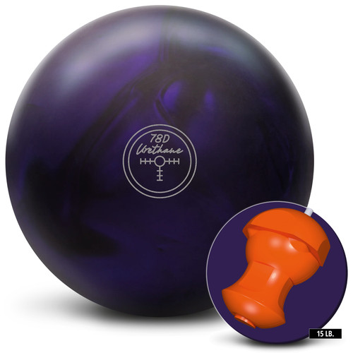 Bowling ball hammer purple - bowling,