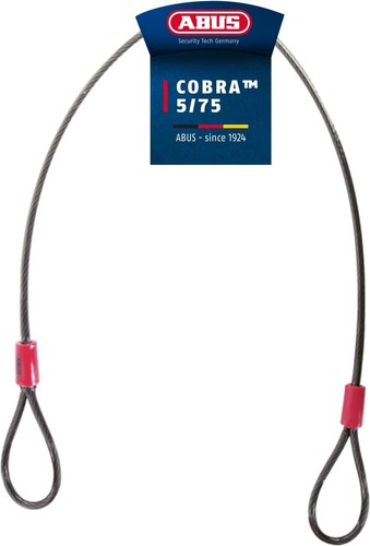 Abus schlaufenkabel cobra 75 - schlaufenkabel, 5/75