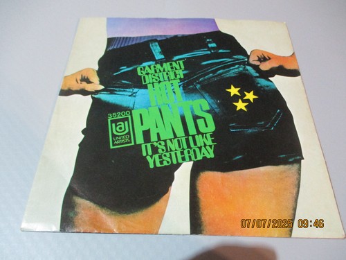 Single vinyl garment - 7",