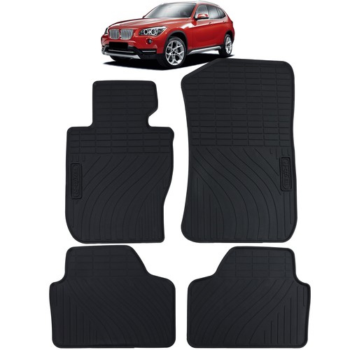 Auto gummi fußmatten - auto, schwarz