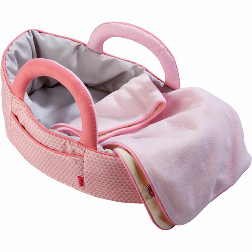Haba puppentragetasche rosarot - puppentragetasche,