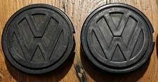Kappe Radnabe VW - 4 Stück - Golf Jetta Scirocco Polo - Radmitte Deckel  Retro
