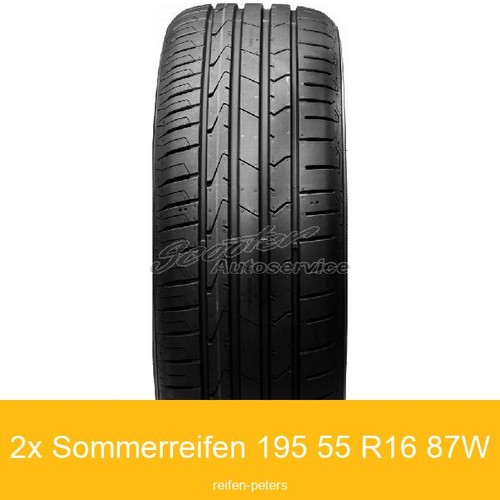 195 r16 87w sommerreifen - 2x, 195/55
