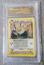 Pokémon Team Rocket Dunkles Raichu Holo GSG 8.0 2000